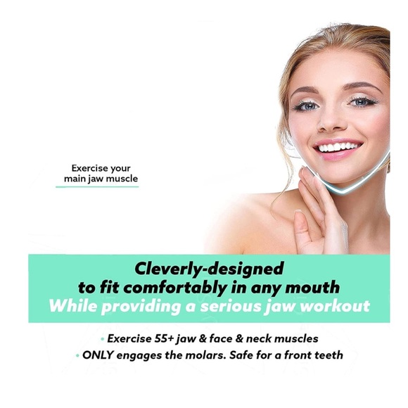 🟣🟣Jawline Chin Men & Women Exerciser Jaw Shaper - Picture 5 of 16
